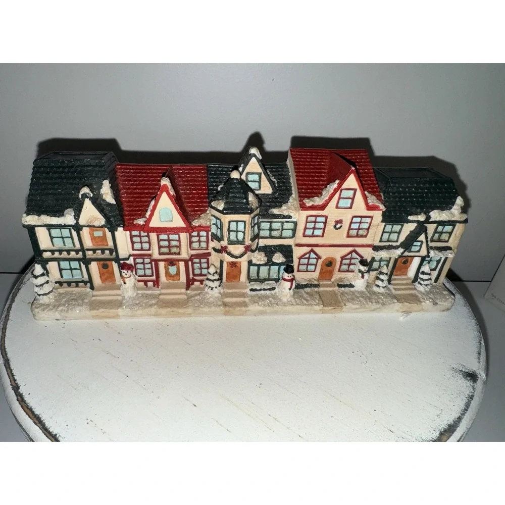 Santa's Power Old Town Christmas Village Hidden 6 Outlet Safety Power Strip